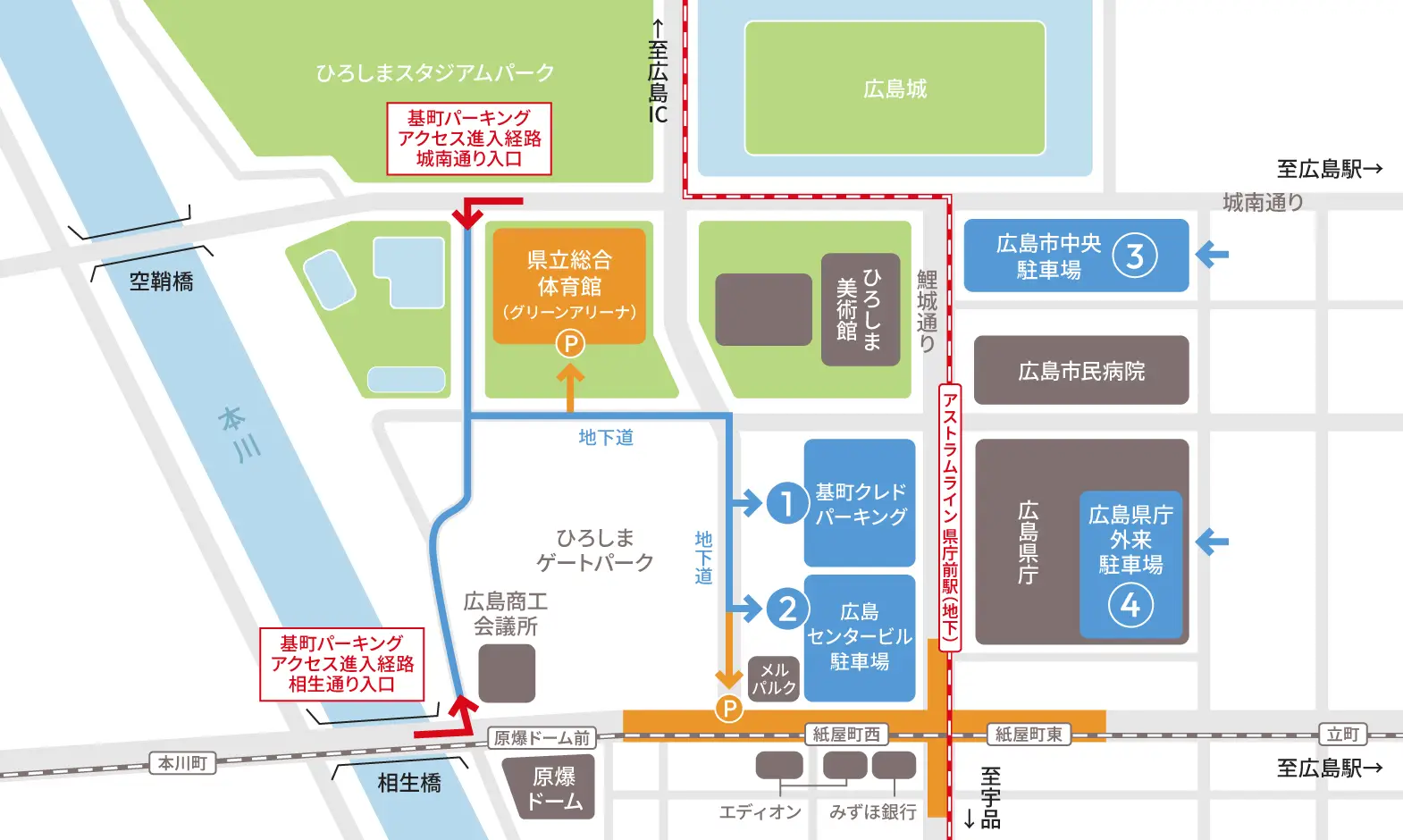 パセーラ周辺地図