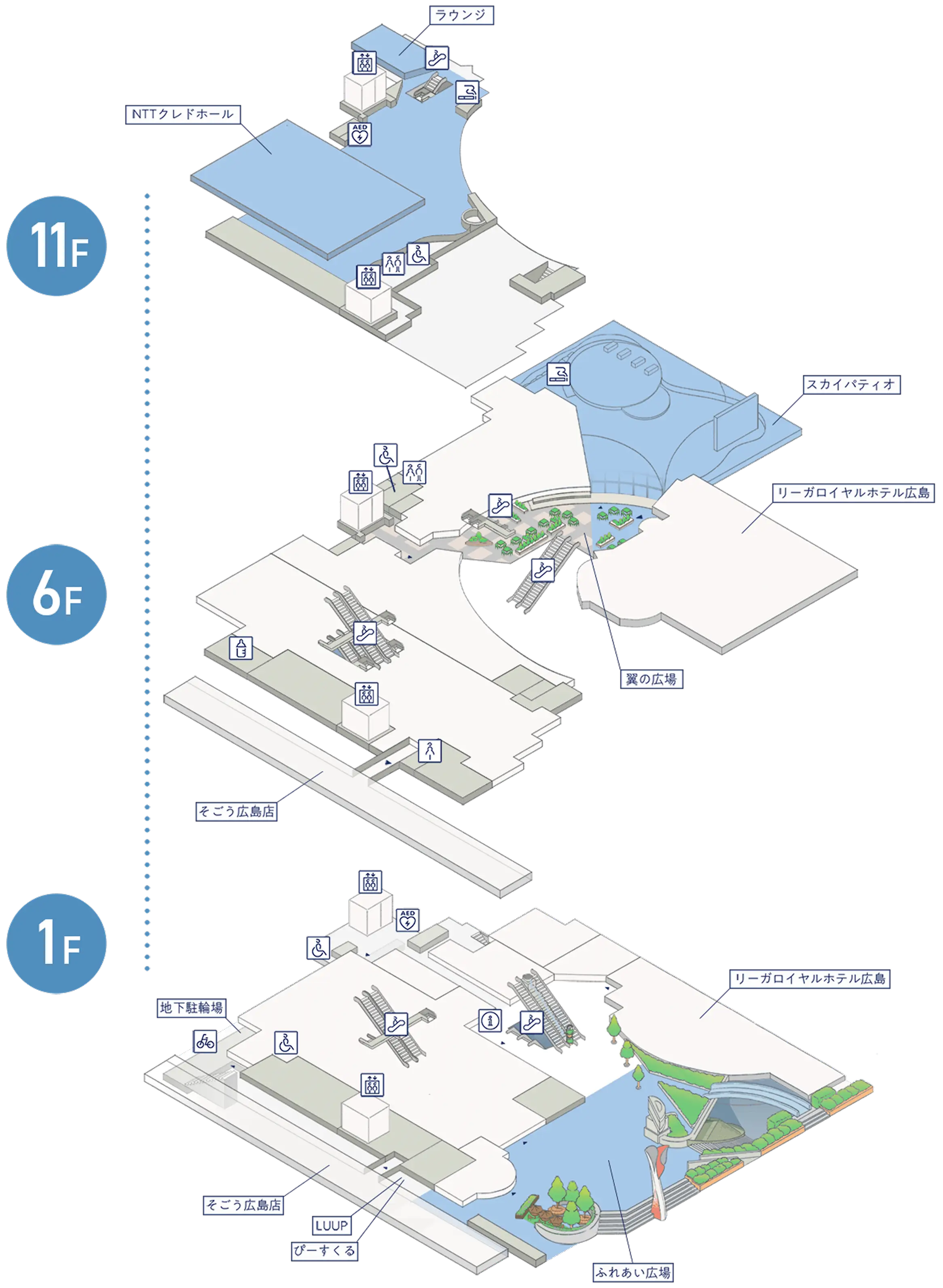 ntt クレド ホール